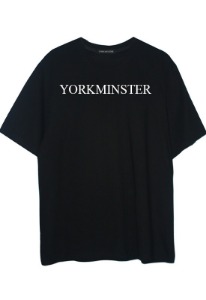 yorkminster name short sleeve - black